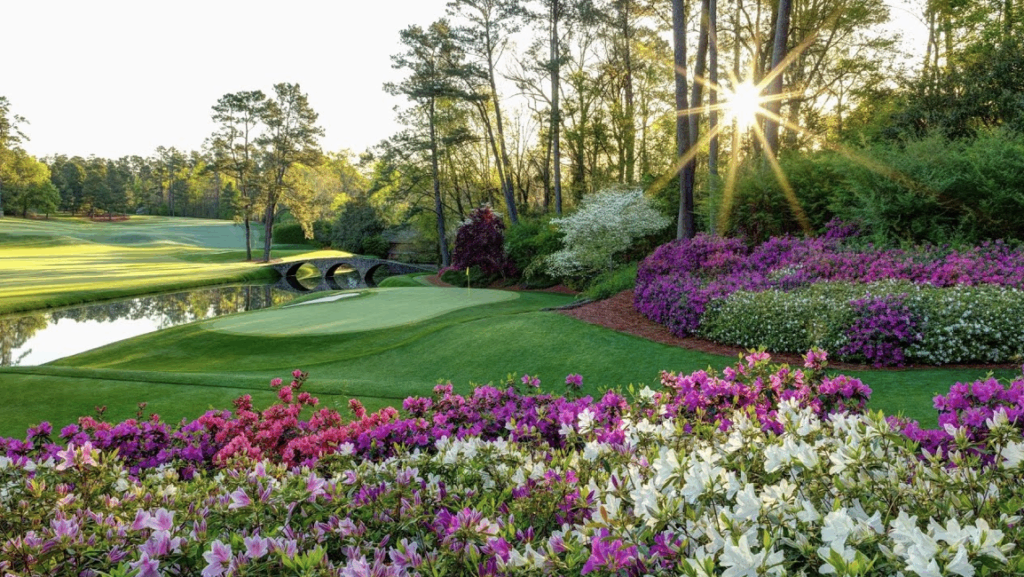 View of Sun at Augusta National Course
